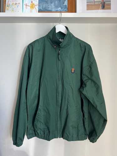 CHAPS Ralph Lauren アーミーグリーン XL- Vintage Chaps by Ralph Lauren Fleece Pullover Dark Green