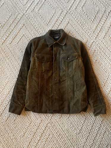 トップス 00s tornado mart coated zip up blouson Tornado Mart Early 00s Faded Cowhide Leather Multi-zip Rider