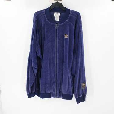 希少✨adidas velour TrackJacket 90s archive ❌ SOLD ❌ Adidas one world vintage 90s Velour Track Jacket
