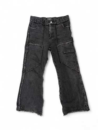 パンツ NO/FAITH STUDIOS BLACK CARGO DENIM パンツ no/faith studios cargo denim black NO FAITH STUDIOS