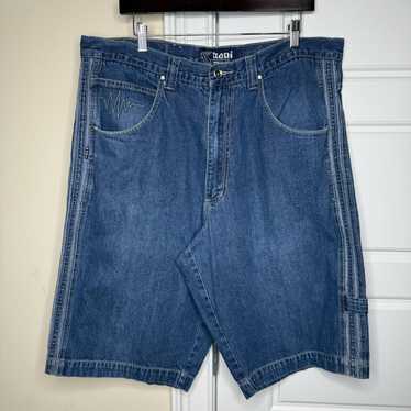 90s karl kani jeans short pants USA製 KARL KANI shorts, vintage hip hop baggy jeans, denim, 90s