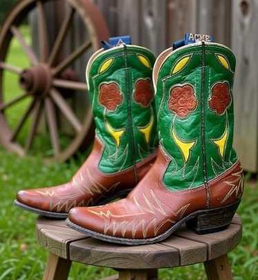 靴 1950-1960s ACME Western Boots Size3 1/2 60s acme boots - Gem