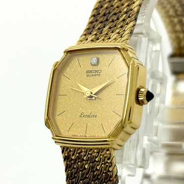 SEIKO Excellence 10K 1221-5350 セイコーゴールド Seiko exceline 1221 - Gem