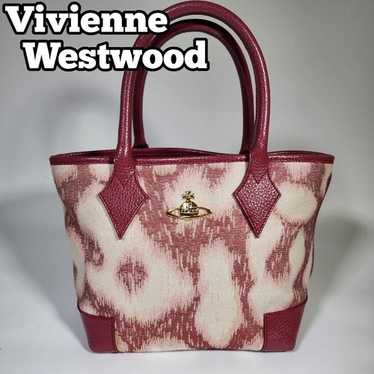 バッグ Vivienne Westwood LEOPARD TOTE HAND BAG Maud Large Tote in LEOPARD | Vivienne Westwood®