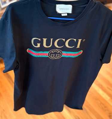 グッチ GUCCI Tシャツ ヴィンテージロゴコットン GUCCIロゴ Tee Gucci グッチ ロゴ コットン Tシャツ 通販