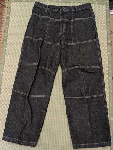 MARITHE FRANCOIS GIRBAUD 00's Y2K テクノパンツ Marithe Francois Girbaud Jeans, Y2k Laced up Pants, Lace up