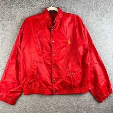 80s Polo by Ralph Lauren レッドジャケット M 80s Polo by Ralph Lauren レッドジャケット M