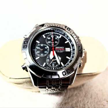 状態良好品 SEIKO 7T32-6K50 イエロー メンズ クォーツ 腕時計 SEIKO セイコー 7T32-6K50 イエロー文字盤 クロノグラフ 中古