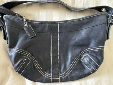 美品　COACH Soho Hobo Shoulder Bag Leather Coach Soho Hobo Leather Bag!