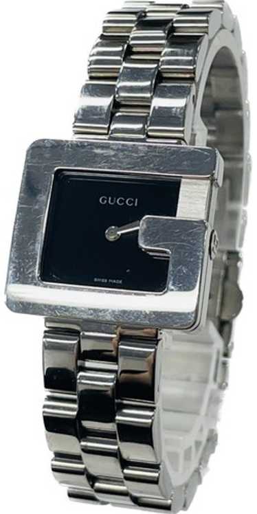 GUCCI グッチ 600L QZ スクエア GUCCI グッチ 600L スクエアフェイス 腕時計 ステンレススチール