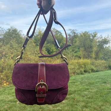 Vintage coach soho burgundy - Gem