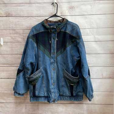 ジャケット・アウター 90s Current Seen Patchwork Denim Jacket 90s Current Seen Patchwork Denim Jacket