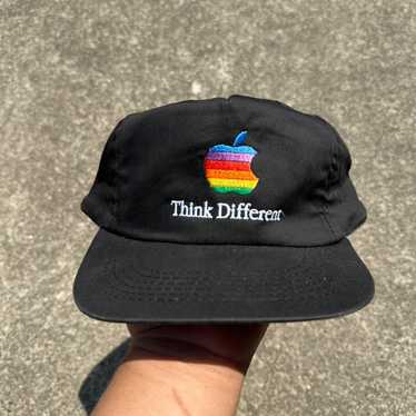 激レア Apple 80s CAP vintage ロゴ刺繍 黒 iPhone 激レア Apple 80s CAP vintage ロゴ刺繍 黒 iPhone
