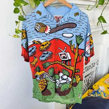 【希少！】90s y2k MAMBO LOUD SHIRTS アロハシャツ 半袖 2025年最新】Mambo アロハシャツの人気アイテム - メルカリ