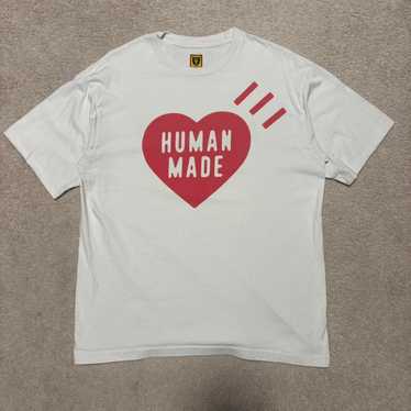 Human Made ハートロゴ Tシャツ グレー HUMAN MADE ヒューマンメイド ミニハートワッペン Tシャツ