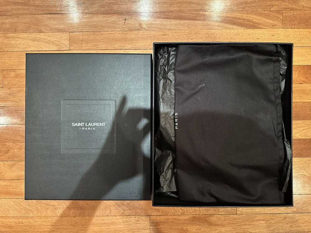 Hedi Slimane × Saint Laurent Paris SS15 Black Python … - Gem