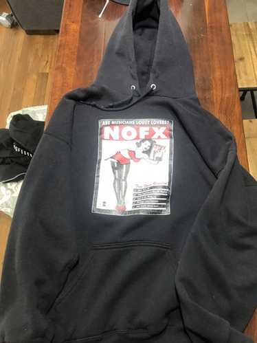 90'S NOFX パーカー L ビンテージ レア 袖プリ 90´S NOFX パーカー L ビンテージ レア 袖プリ