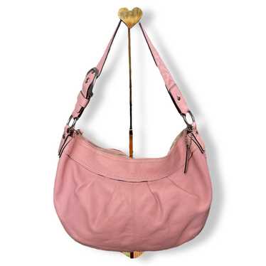 バッグ Coach Soho Pink Shoulder Bag Pocket Pink COACH® | Restored Soho Pocket Flap Bag