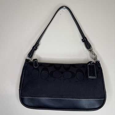 coach y2k shoulder bag ミニシグネチャー ショルダーバッグ COACH - COACH コーチ ミニシグネチャーワンショルダーバッグ