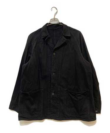 COMOLI　DENIMWORKJACKET　size2 Comoli Black denim work jacket men's size 2 used, stylish