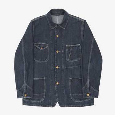 ジャケット・アウター OLD BLUE BLUE denim coverall fade grunge ジャケット・アウター OLD BLUE BLUE denim coverall fade