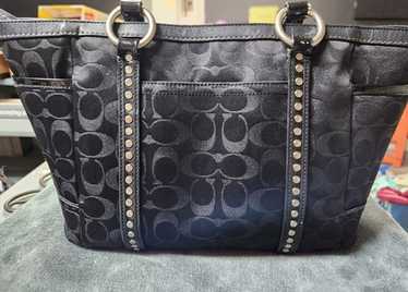 Coach signature studded tote - Gem