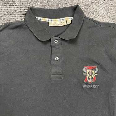 BURBERRY LONDON ENGLAND ペイント 刺繍 カットソー L Burberry London England Logo T-Shirt Mens Size XL | eBay