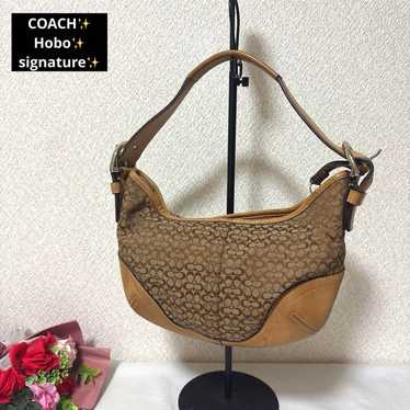 美品　COACH Soho Hobo Shoulder Bag Leather Coach Soho Leather Shoulder Bag - Shoulder Bags - Compare