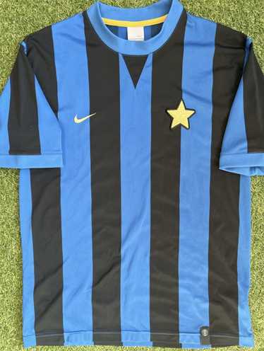 ウェア Nike 03/04 Inter Jersey L INTER MILAN 2003 2004 HOME FOOTBALL SHIRT SOCCER JERSEY NIKE