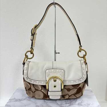 Coach Soho Signature Shoulder Bag ソーホー✨ COACH Crystal Signature Jacquard Soho Shoulder Bag | Dillard's