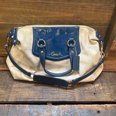 Vintage blue coach signature - Gem