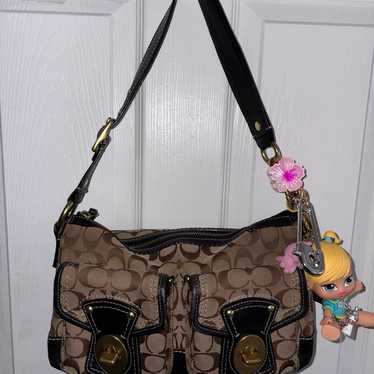 バッグ COACH Legacy Signater Flap Shoulderbag Coach bag shoulder legacy - Gem