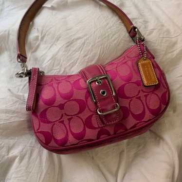 Coach pink mini shoulder - Gem