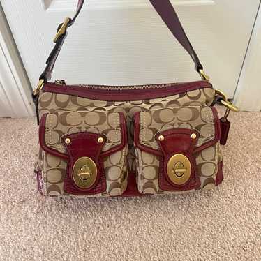 バッグ Coach Legacy 65th Turnrock Shoulder Bag Coach Legacy 65th Anniversary 2006 Limited No.168 Turnlock