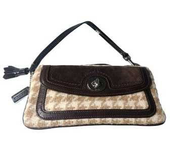 バッグ Vintage COACH Tweed One Shoulder Bag Coach Gallery Tweed Bag-Vintage | eBay