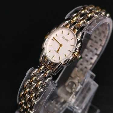 CITIZEN EXCEED「GOLD」（K18） 株式会社川島工業所 Citizen Exceed 18Kt solid gold Quartz