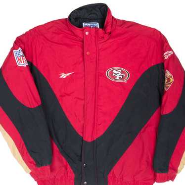 Reebok San Francisco 49ers ジャケット RARE Vintage Reebok San Francisco 49ers 50th Anniversary