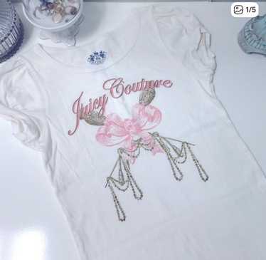Juicy couture white t - Gem