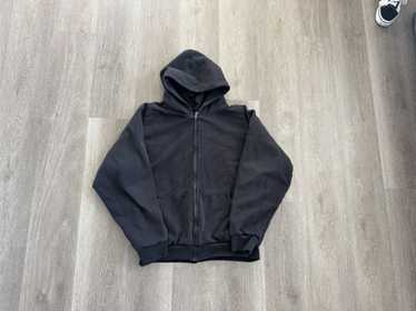 yzy gap zip hoodie ジップフーディー BLACK M Unreleased Yeezy x Gap YZY Full Zip Sweatshirt Hoodie Black