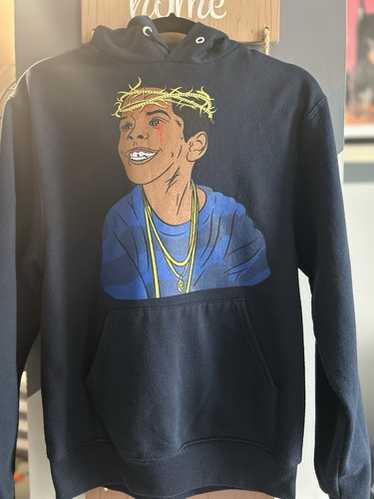 トップス WESTSIDE GUNN REBIRTH STUDIOS HOODIE 1 Griselda DSGN Westside Gunn Hoodie Lavender 187 Rare - SZ. L