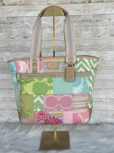 Y2k patchwork leather handbag - Gem