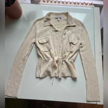 極上 90s giorgio armani silk/wool cardigan 極上 90s giorgio armani silk/wool cardigan