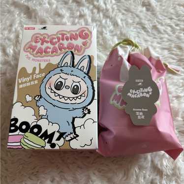 【正規品】LABUBU Exciting Macaron Sesame Bean Popmart Labubu Exciting Macaron SESAME BEAN SEALED IN BAG