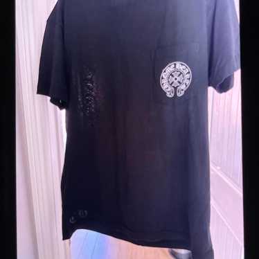 トップス chrome hearts Vneck Tshirt black chrome hearts V Neck Shirt Perfect Condition | eBay