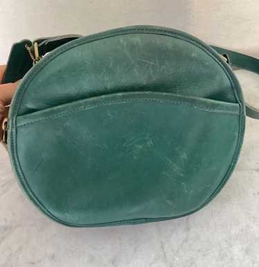 Vintage coach leather green - Gem