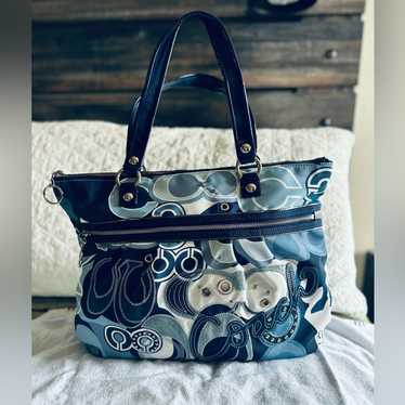 Coach vintage blue tote - Gem