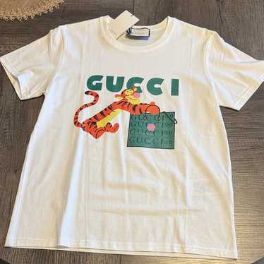 GUCCI タイガープリントT XXLサイズ 白 GUCCI タイガープリントT XXLサイズ 白 - メルカリ