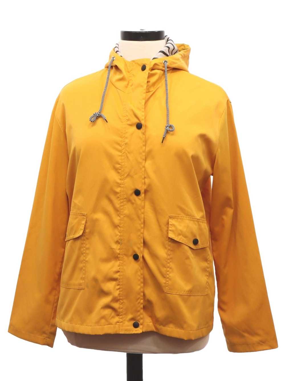Womens Nylon Windbreaker Jacket - image 1