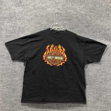 トップス 90s vintage Harley Davidson flame TEE 90s vintage Harley Davidson flame TEE