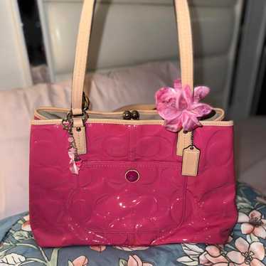 Pink coach tote - Gem